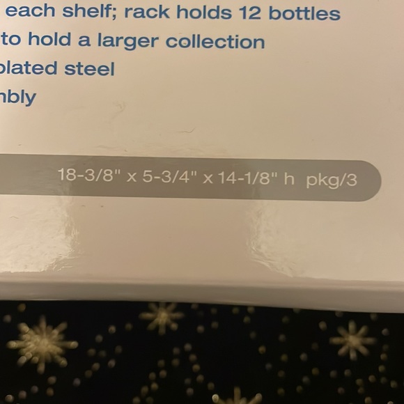 Stackable wine bottle rack - Picture 3 of 6